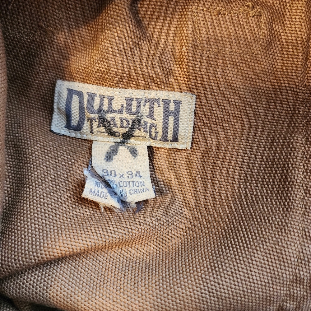 Duluth Trading Co Men's Tan Cargo Pants 30 X 34 - Picture 13 of 13